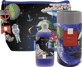 LOCO LAMA Toilettas + Body Bubbles + Badzout Space - Kids - Set - Bad