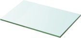 Zwevende Wandplank Glas 30x20cm (Incl fotolijst) - Boekenplank - Muurplank - Wandrek - Boeken plank