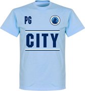 Manchester City Team PG T-Shirt - Lichtblauw - S
