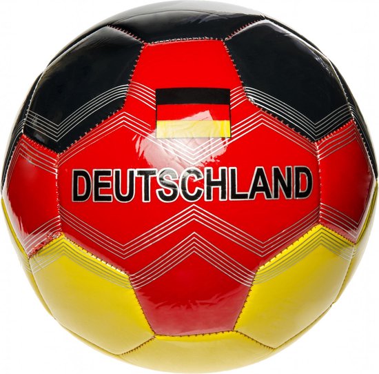 Onderstrepen Verdragen vaak Lg-imports Voetbal Duitsland 22 Cm Zwart/rood/geel | bol.com