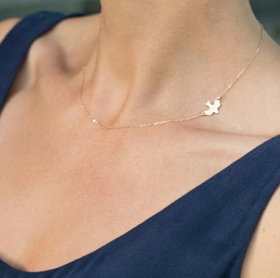 Collier Collection Bijoux 24/7 Vogel - 45cm - Doré