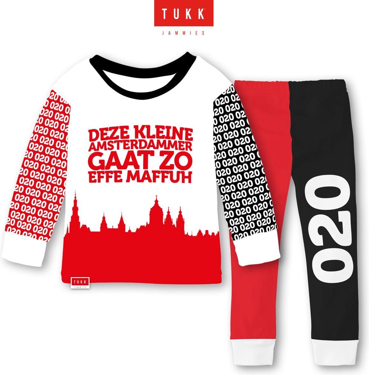 Tukk Jammies Amsterdam pyjama maat 140