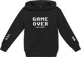 Kids Game Over Hoody Zwart