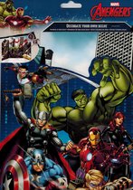 Stickervel met beloningsblad Disney -  Avengers
