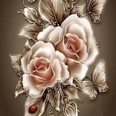 Diamond painting 40 x 50 cm bloemen