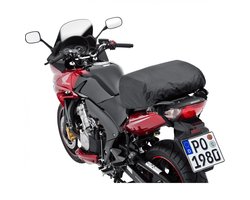 Motortas QBAG 05 Aragon Tail bag, 22-30 liter, Zwart, Incl. regenhoes en rugtas