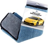 Sèche-serviettes de voiture - Microfibre - Double face - Tissu - Qualité Premium - 45 x 38 cm - Bleu