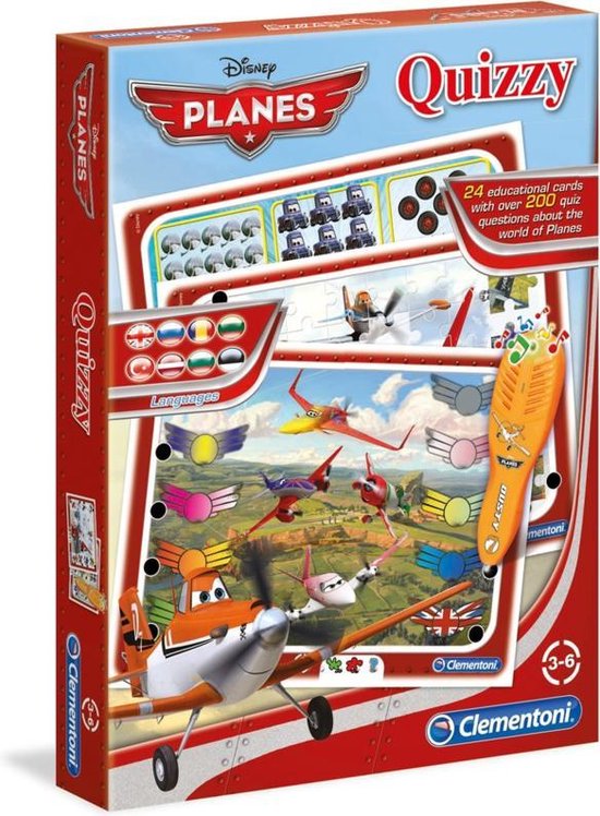 Afbeelding van het spel Clementoni Disney Planes Quizzy 20x28cm