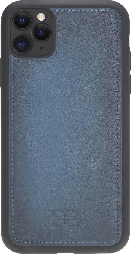 Bouletta geschikt voor iPhone 11 Pro Max Hoesje - BackCover - Dark Blue