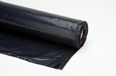 Feuille de construction / couverture 50 x 6 m. 30 microns noir