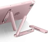 Spigen U100 Universele Kickstand Hoesje - Rose Gold