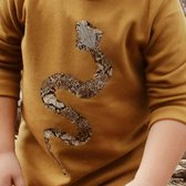 longsleeve slangenprint maat 122/128