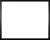 Homedecoration Biggy - Cadre photo - taille de la photo - 44 - 55 cm - Plastique - Zwart mat