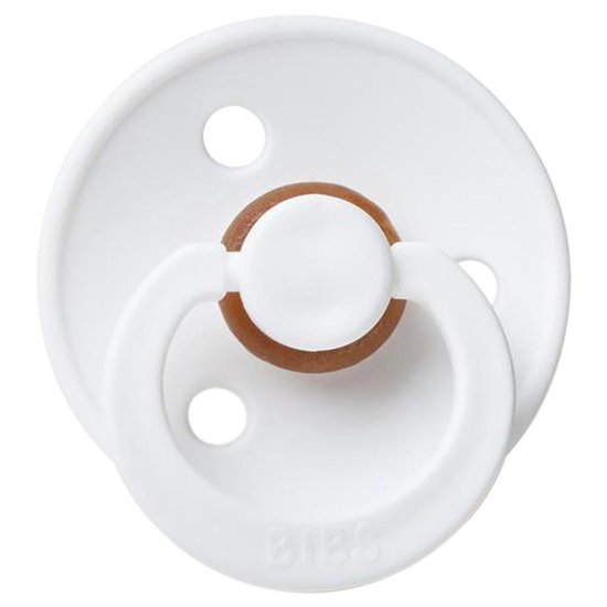 200211 Fopspeen Bibs Wit 6+ (M) van BIBS — afbeelding 4
