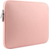 Tech Supplies | Luxe Vegan Leer Kunstlederen Soft Sleeve Voor de Apple Macbook Air / Pro (Retina) 11 Inch - 11.6" Case - Bescherming Cover Hoes Kunstleer - Roze