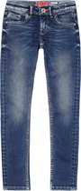 Vingino Meisjes Jeans - Mid Blue Wash - Maat 134