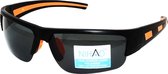 Nihao Superior Sportbril Half Frame HD 1.1mm 7 Layers Polarized Lens - TR-90 Ultra-Light frame - Anti-Reflect coating - Smoke Lens - TPU Anti-Swet Neusvleugels en Temple Tip - UV40