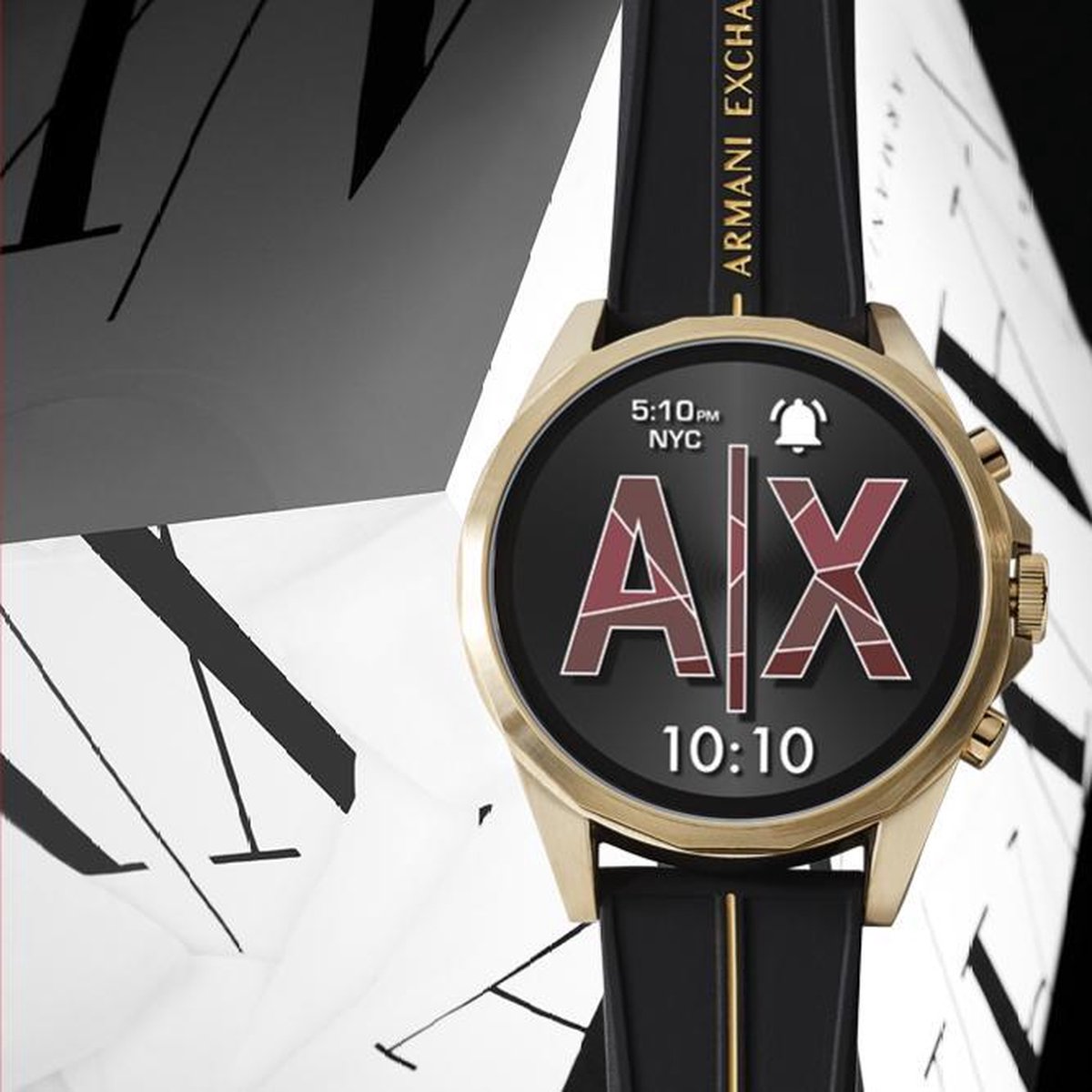 Armani Exchange Išmanusis laikrodis Drexler AXT2005 Juoda • Modivo.lt