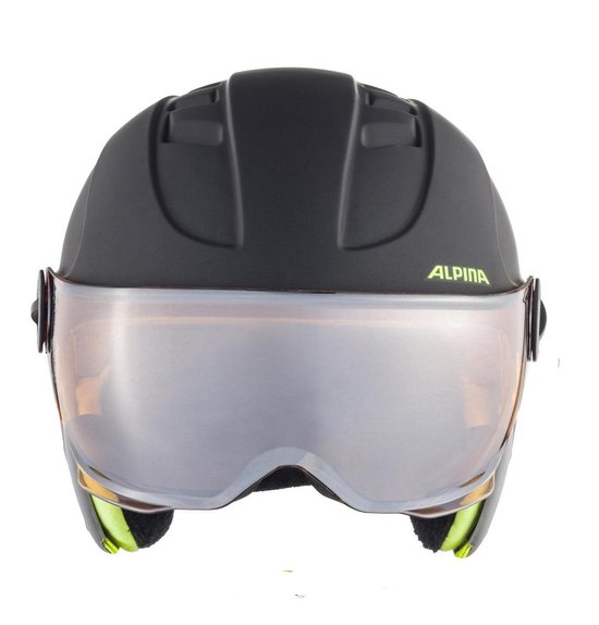 Skihelm Met Vizier | Varioflex S1-S2 | White Matt