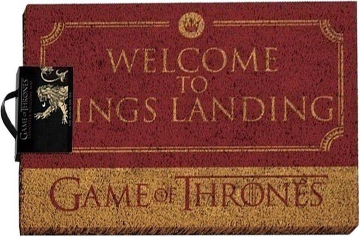 Game of Thrones Welcome to Kings Landing deurmat | bol.com