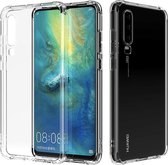 Luxe Shockproof Back cover voor Huawei P30 - Transparant - Soft TPU