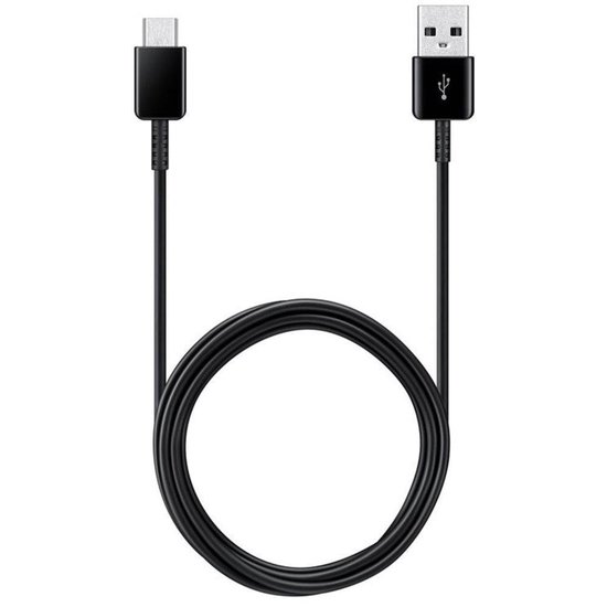 data- en laadkabel - USB-C - 1.5m zwart