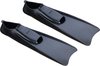 Palmes de natation BECO noires avec talon fermé et chaussant large, taille 34-35.