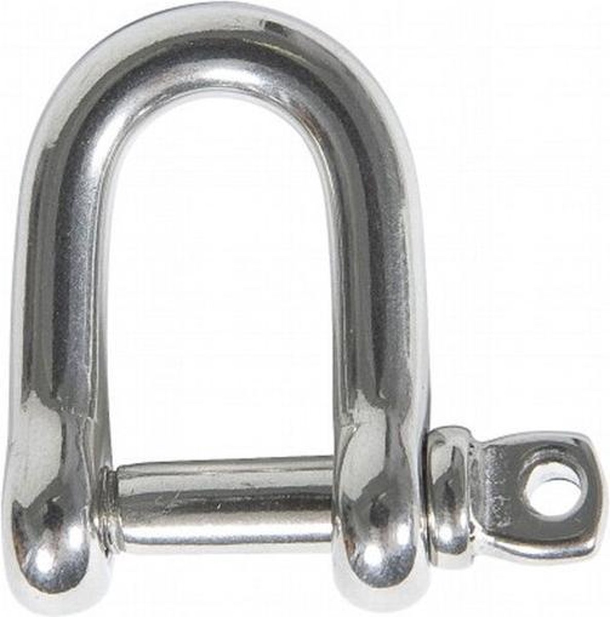 RVS D-sluiting - 10mm