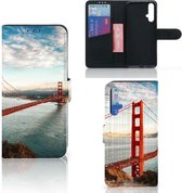 Huawei Nova 5T | Honor 20 Flip Cover Golden Gate Bridge