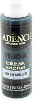 Cadence Premium acrylverf (semi mat) Klimop groen Oxford 01 003 9054 0070  70 ml