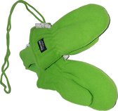 Wanten Kinderen 4j-5j. Fel Groen met Touwtje, Fleece |Dubbel gevoerd Thinsulate