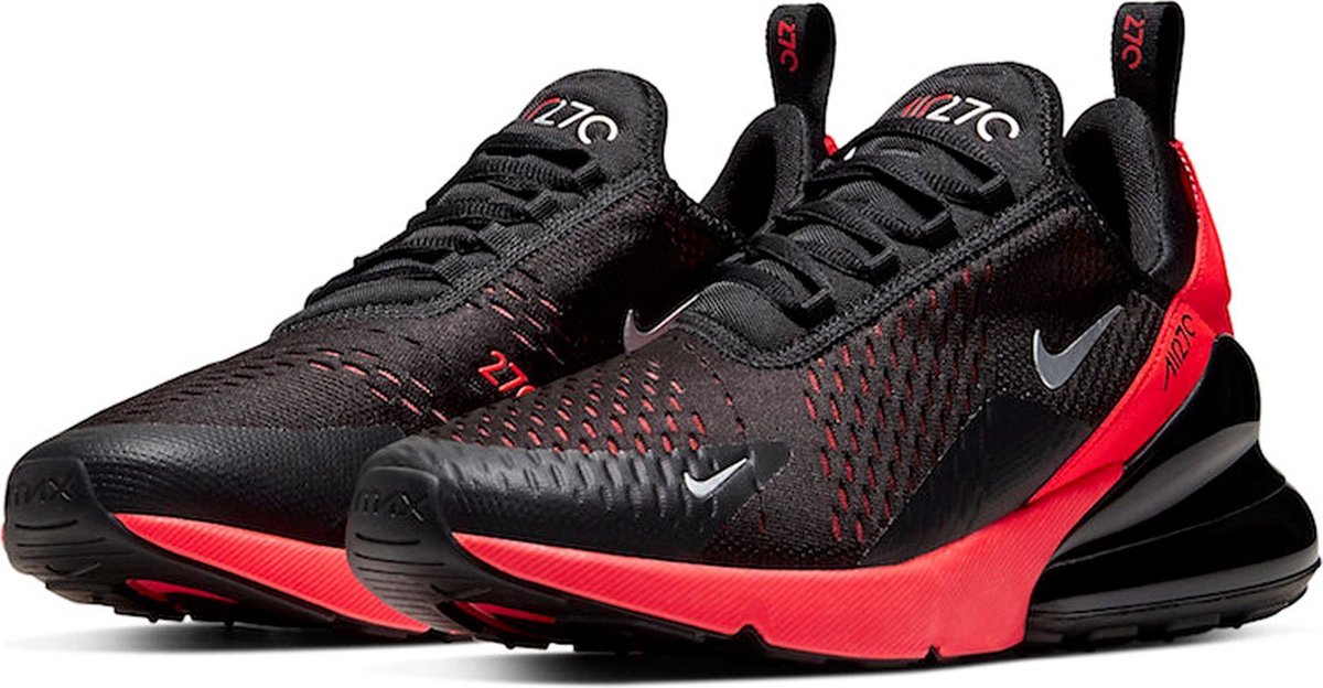 Nike Sneakers - Maat 43 - Mannen - zwart/rood | bol.com