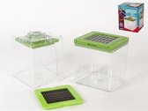 Gerimport Groentesnijder 14 X 12,5 Cm Rvs Groen