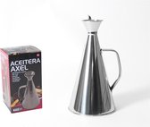 Gerimport Oliedispenser Axel 500 Ml 12 X 11 Cm Edelstaal Zilver