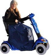 Couverture de jambe / couverture de genou de scooter de mobilité doublée - imperméable