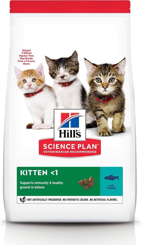 Hill's Feline Kitten - Kattenvoer - Tonijn 1.5 kg