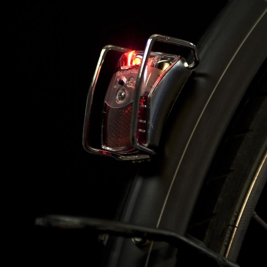 Spanninga Pixeo Fiets achterlicht - Batterij - Met beschermbeugel — afbeelding 4