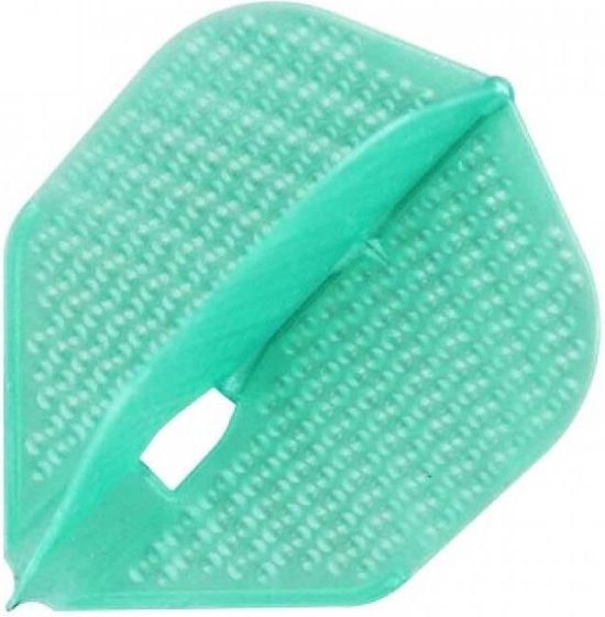 L-Style Champagne L3 Shape Dimple Pearl Emerald - Dart Flights van Merkloos — afbeelding 5