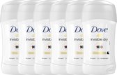 Dove Deodorant roller Invisible Dry - 6 x 40 ml - voordeelverpakking