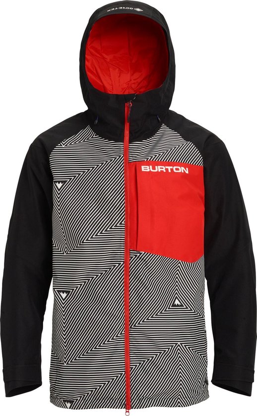 Bende Interactie Westers Burton Radial Jacket Slim heren snowboard jas zwart | bol.com