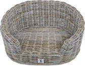 Boony 'Est 1941' rotan basket highback, 75 cm.