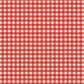 Tafellaken - Tafelkleed - Tafelzeil - Opgerold op tube - Geen Plooien - Vichy rood - Ruitjes - Geruit - 140 cm x 300 cm