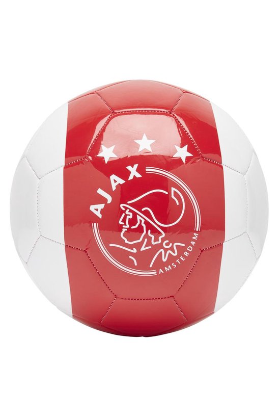 Ballon de football Ajax 3 Crosses blanc / rouge | bol.com