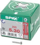 Spax Spaanplaat CK Verzinkt Torx 5.0 x 30 - 200 stuks