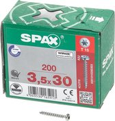 Spax Spaanplaat CK Verzinkt Torx 3.5 x 30 - 200 stuks