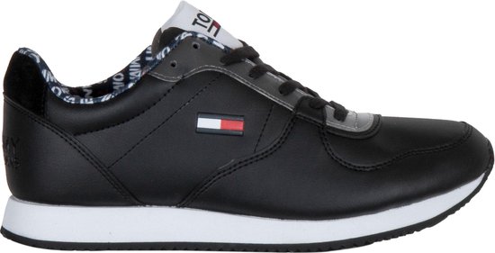 Tommy Hilfiger Sneakers - Maat 39 - Vrouwen - Zwart/wit/rood/blauw | bol.com