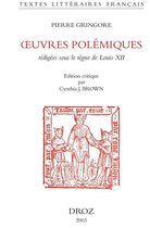 Textes littéraires français - OEuvres polémiques : rédigées sous le règne de Louis XII