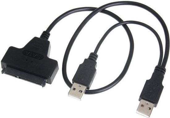 Adaptateur USB 2.0 vers SATA 7 + 15 broches pour disque dur 2,5 "HDD |  bol.com