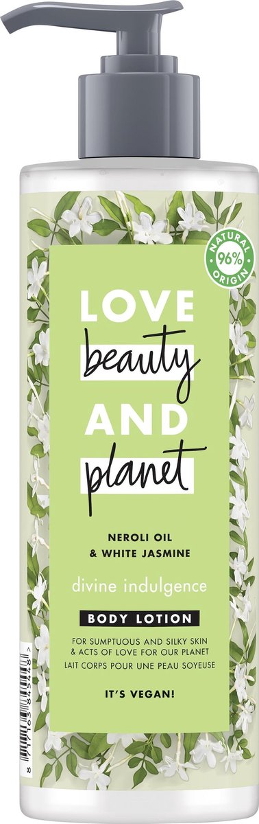 Love Beauty and Planet Bodylotion Neroli - Oil & White Jasmine - 400 ml - Love Beauty and Planet