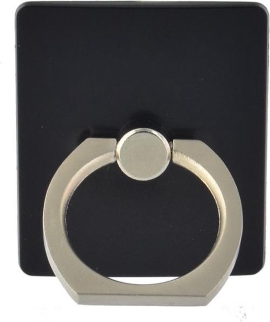 Ring Holder Mobiel Universeel Zwart - Telefoon Ring Grip - Vinger Houder -  Ring Houder... | bol.com